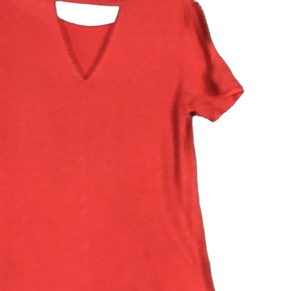 Dear John Women’s Top Small Pink Short Sleeve Stretch Pullover Tee NWOT - Picture 8 of 11